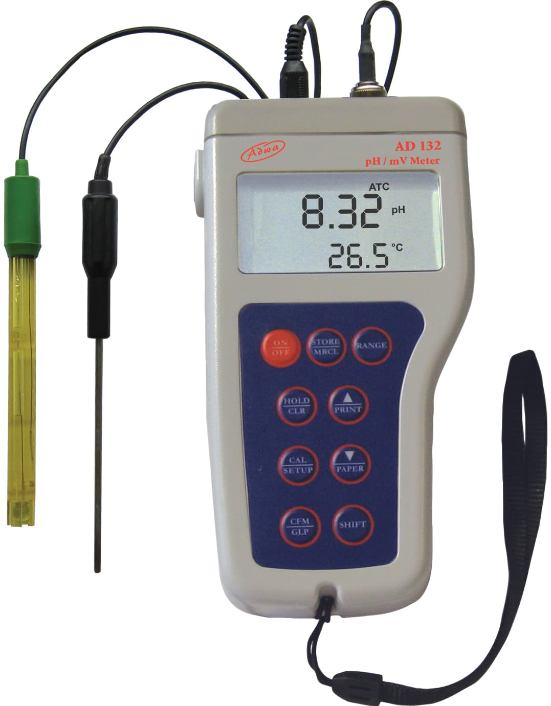 ADWA AD132 prenosni pH- in ORP-meter