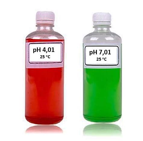 Komplet pufrov 4,01 / 7,01, 2 × 100 ml