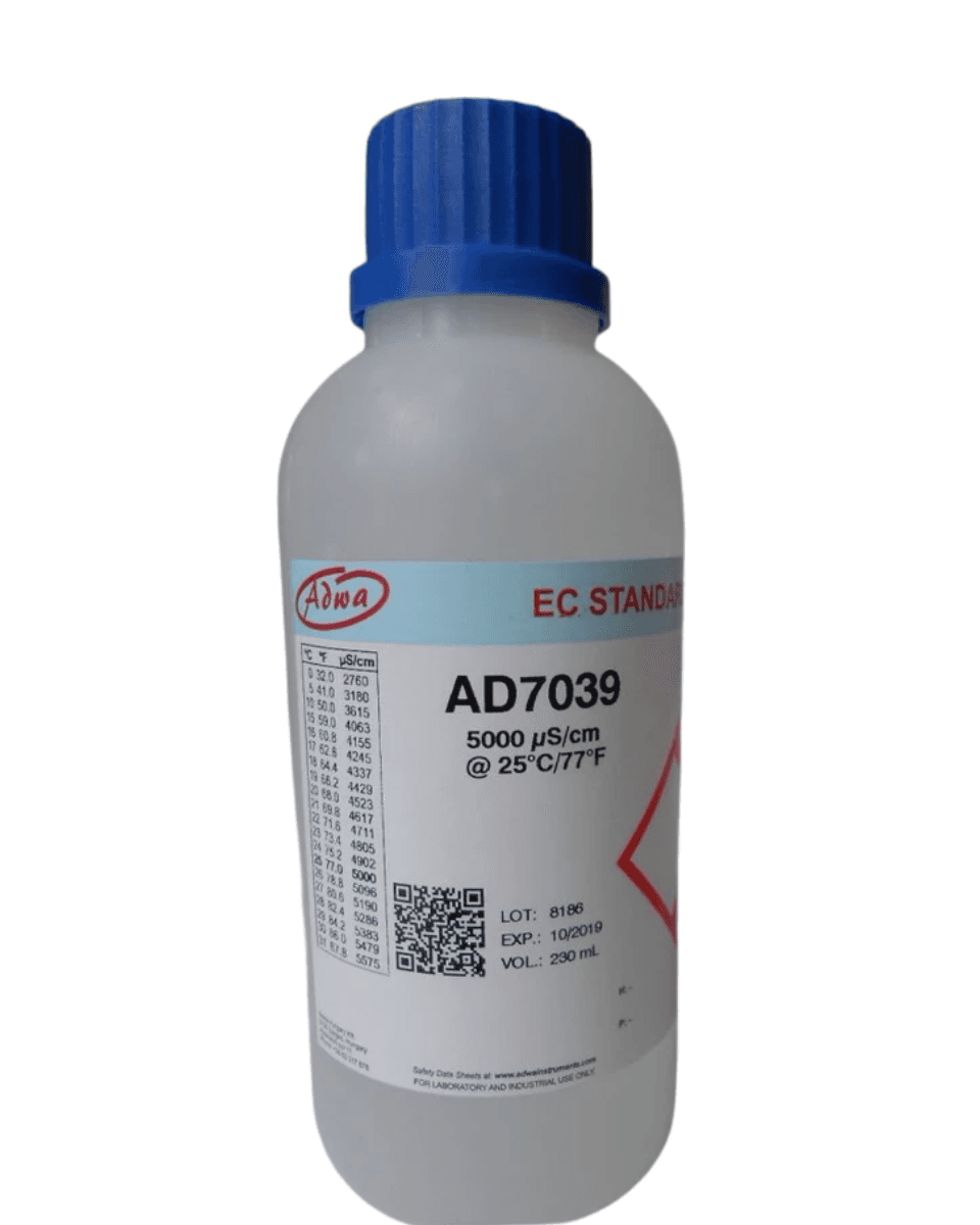 ADWA AD7039 standard prevodnosti, 5000 µS/cm, 230 ml