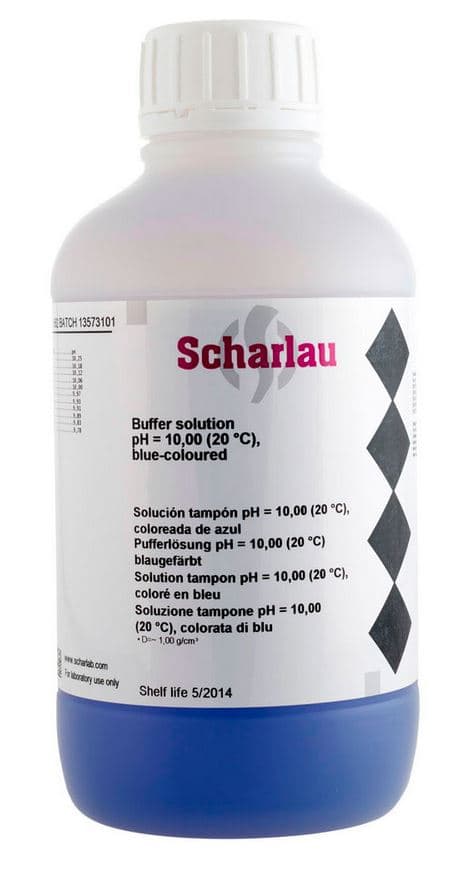 SCHARLAU kalibracijski pufer pH 10,00, 1 l