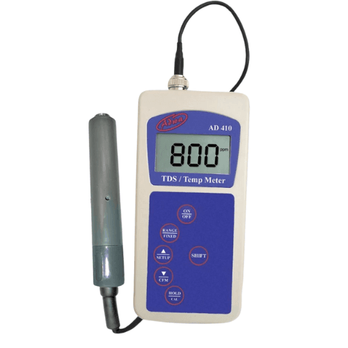 ADWA AD410 prenosni merilnik TDS in temperature