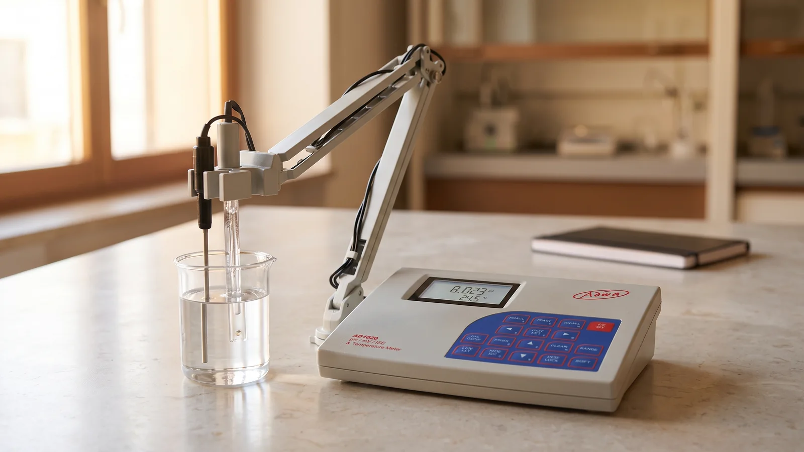 ADWA AD1020 laboratorijski pH-, ORP- in ISE-meter