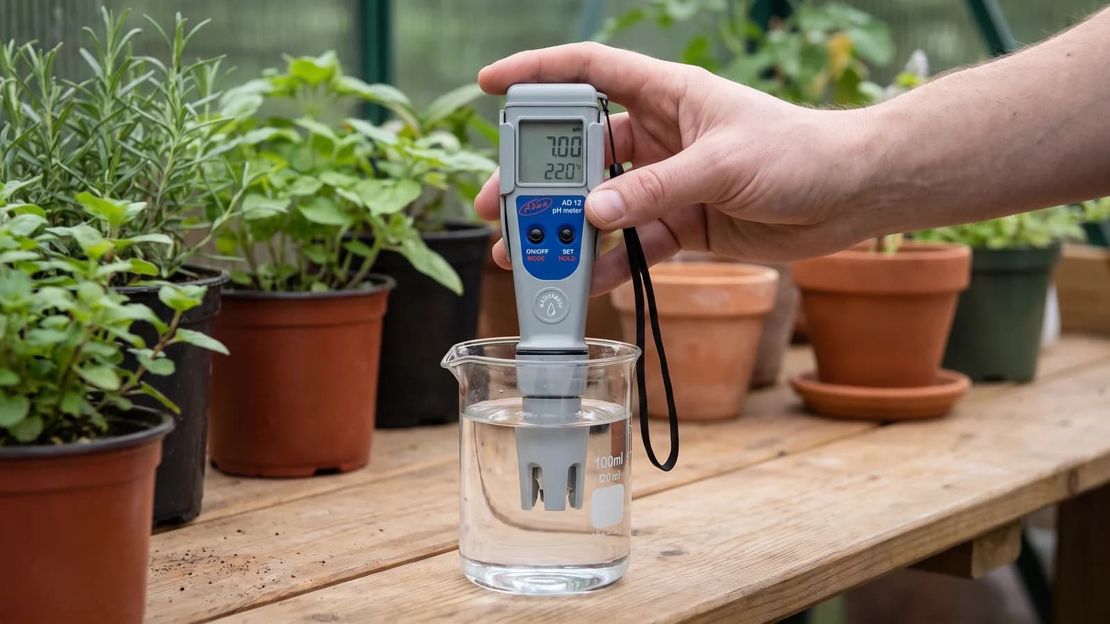 ADWA AD12 digitalni pH-meter z ATC